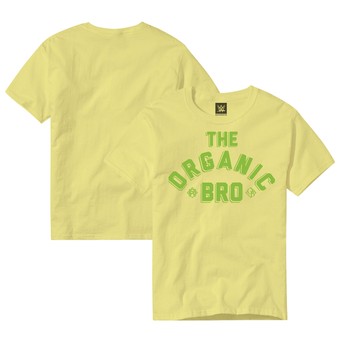 Youth Yellow Riddle The Organic Bro T-Shirt